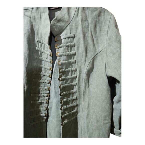 SOFT SURROUNDINGS Open Front Jacket Tunic - Size Medium - Picture 3 of 8